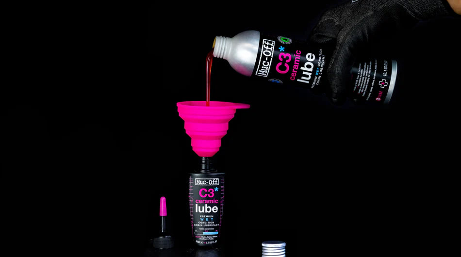 Muc-Off C3 Wet Ceramic Bike Chain Lube High-Performance Bicycle Lubricant