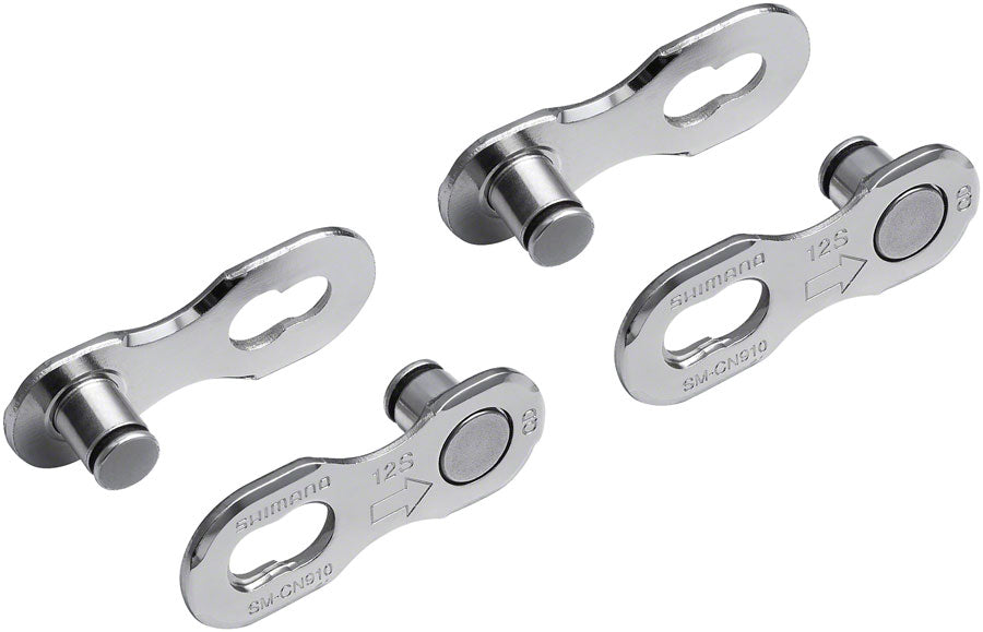 SHIMANO Chain Links and Pins Silver 2 pairs