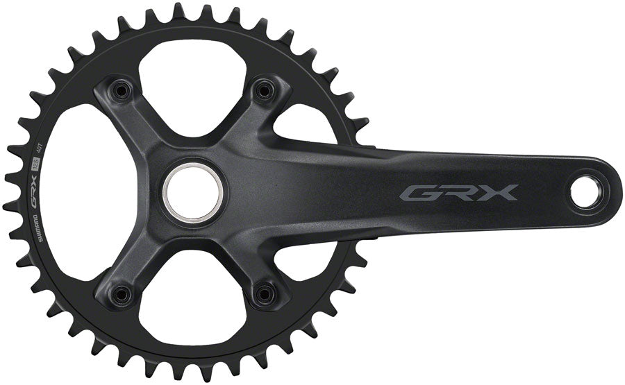 SHIMANO GRX FC-RX610-1 Crankset Black 165mm