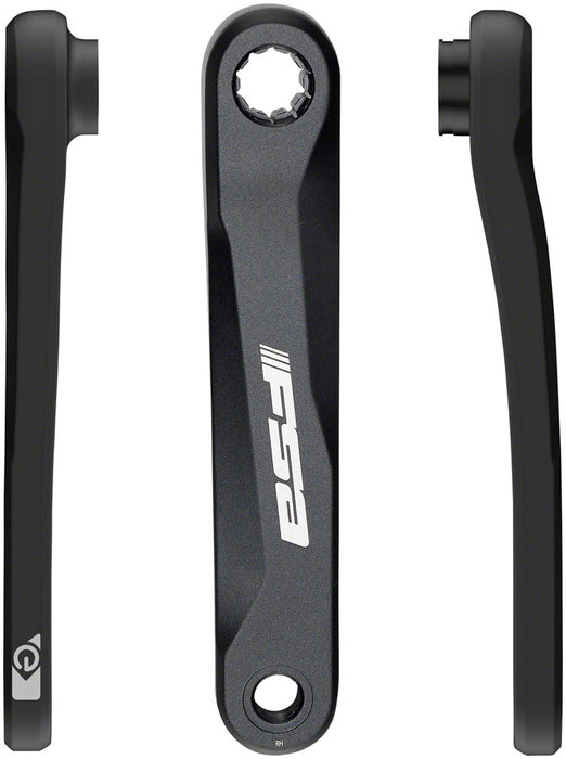 Full Speed Ahead CK-746 Ebike Crank Arm Set - BROSE ISIS. 170mm without bolts Black