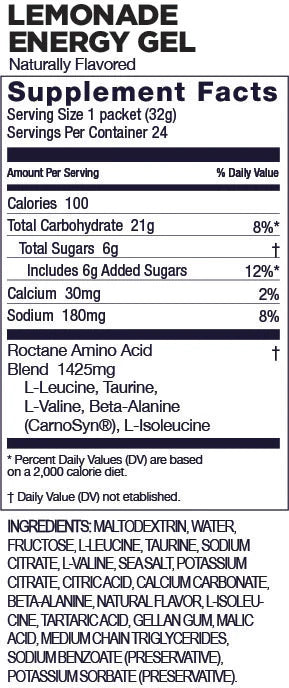 GU ROCTANE Energy Bicycle Nutrition Gels