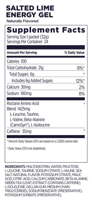 GU ROCTANE Energy Bicycle Nutrition Gels
