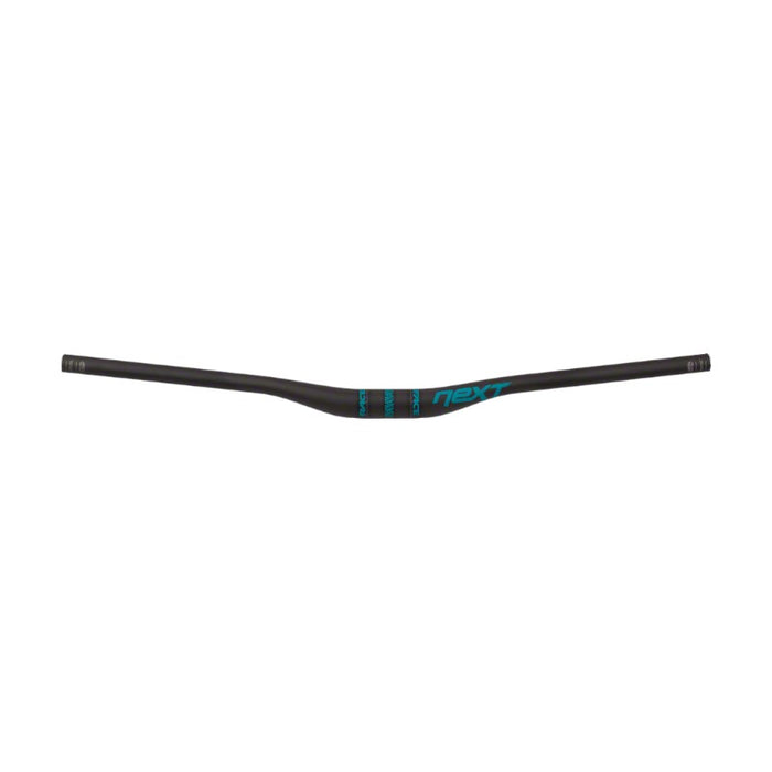 RaceFace NEXT 35 Riser Carbon Handlebar: 35 x 760mm 20mm Rise Turquoise