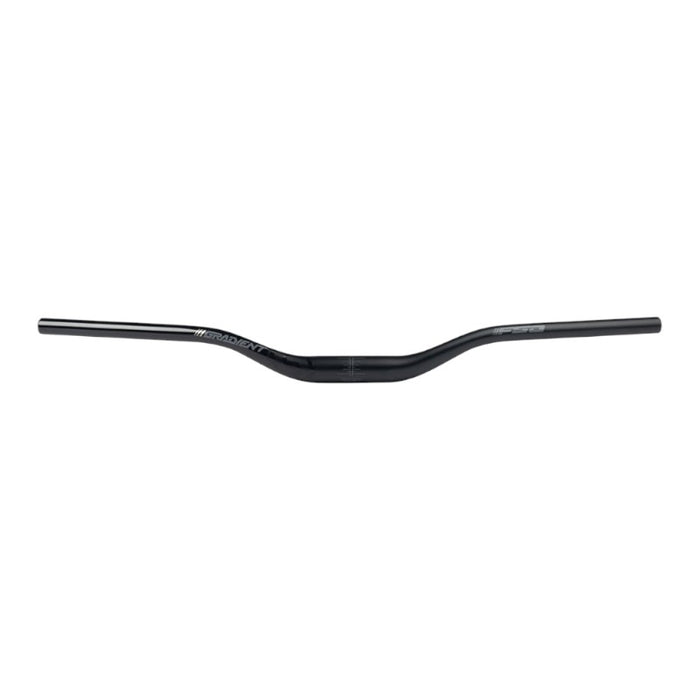 Full Speed Ahead Gradient Alloy Riser Handlebar - Aluminum 35mm Clamp 40mm Rise 800mm Black