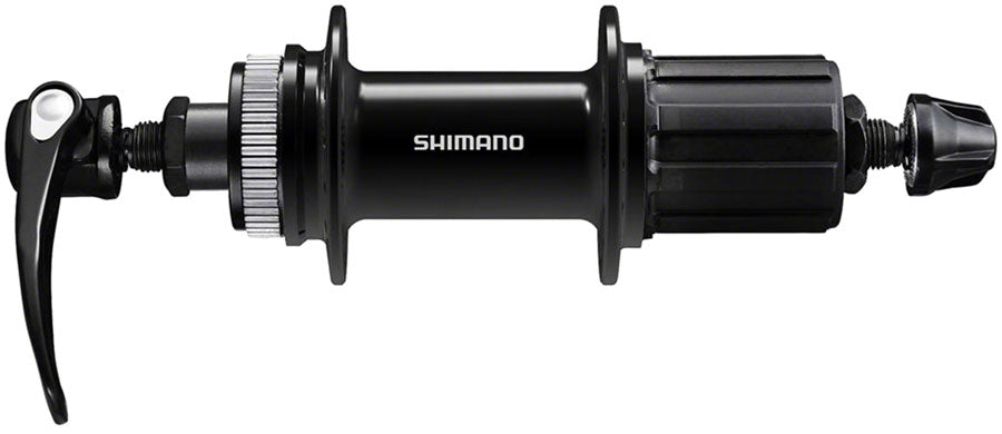 SHIMANO FREEHUB, FH-QC400-HM, CENTER LOCK DISC (W/O LOCK RING) 36H, OLD: 135MM, QR: 170MM (BLACK), W/ROTOR MOUNT COVER