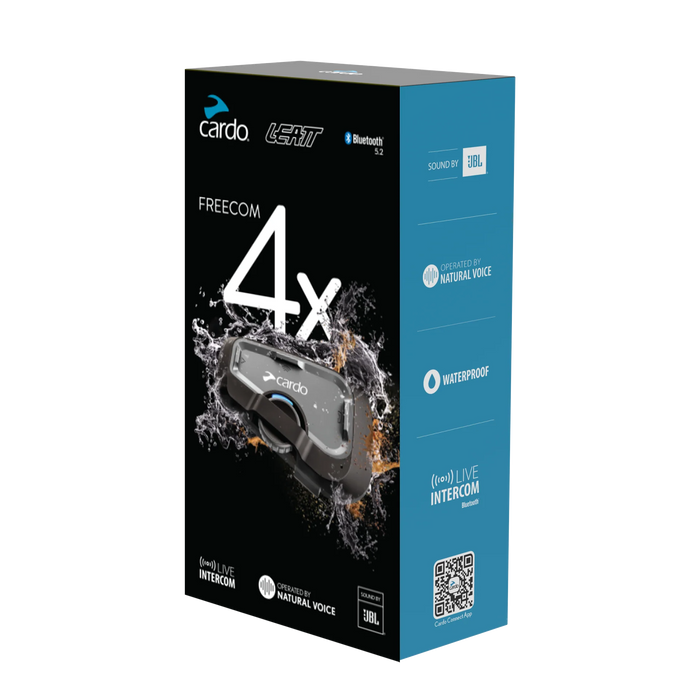 Leatt Intercom Freecom 4X Leatt by Cardo kit Duo Motorcycle Protection