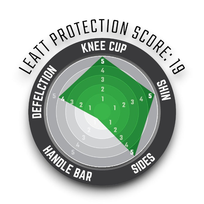 Leatt 3DF Hybrid EXT Bicycle Knee & Shin Pads