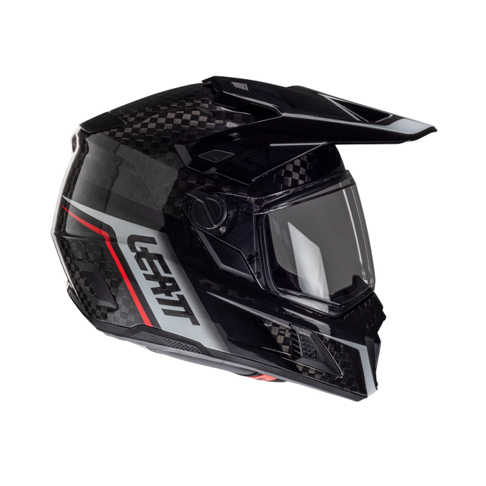 Leatt Helmet Kit ADV 9.5 Carbon with 4.5 Iriz Goggle - Adventure Motorcycle Helmet