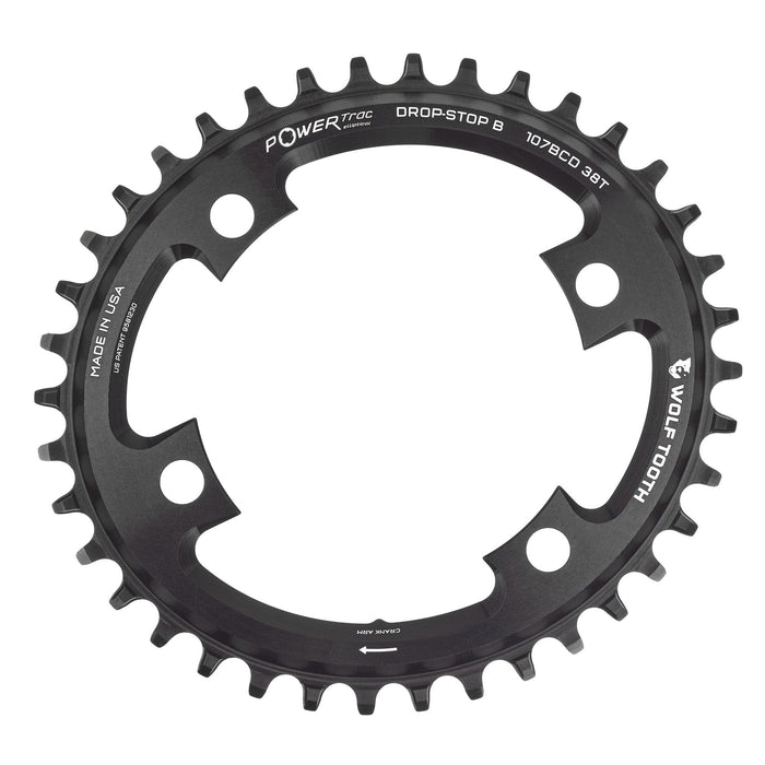 Wolf Tooth Oval 107 BCD Bicycle Chainrings for SRAM