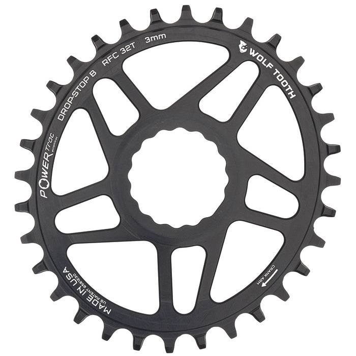 Wolf Tooth Oval Direct Mount Bicycle Chainrings for Race Face Cinch