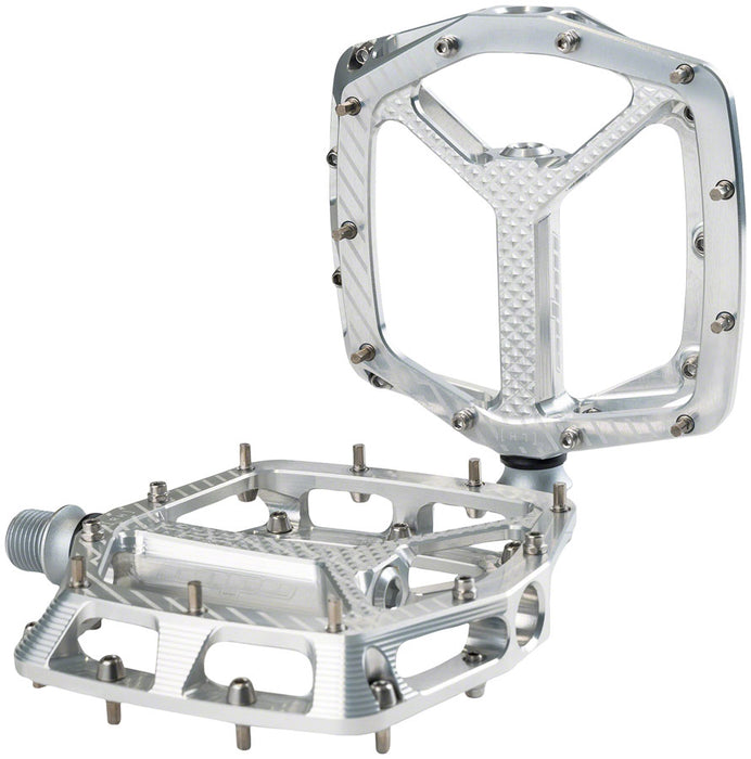Hope F22 Pedals - Platform Aluminum 9/16 Silver