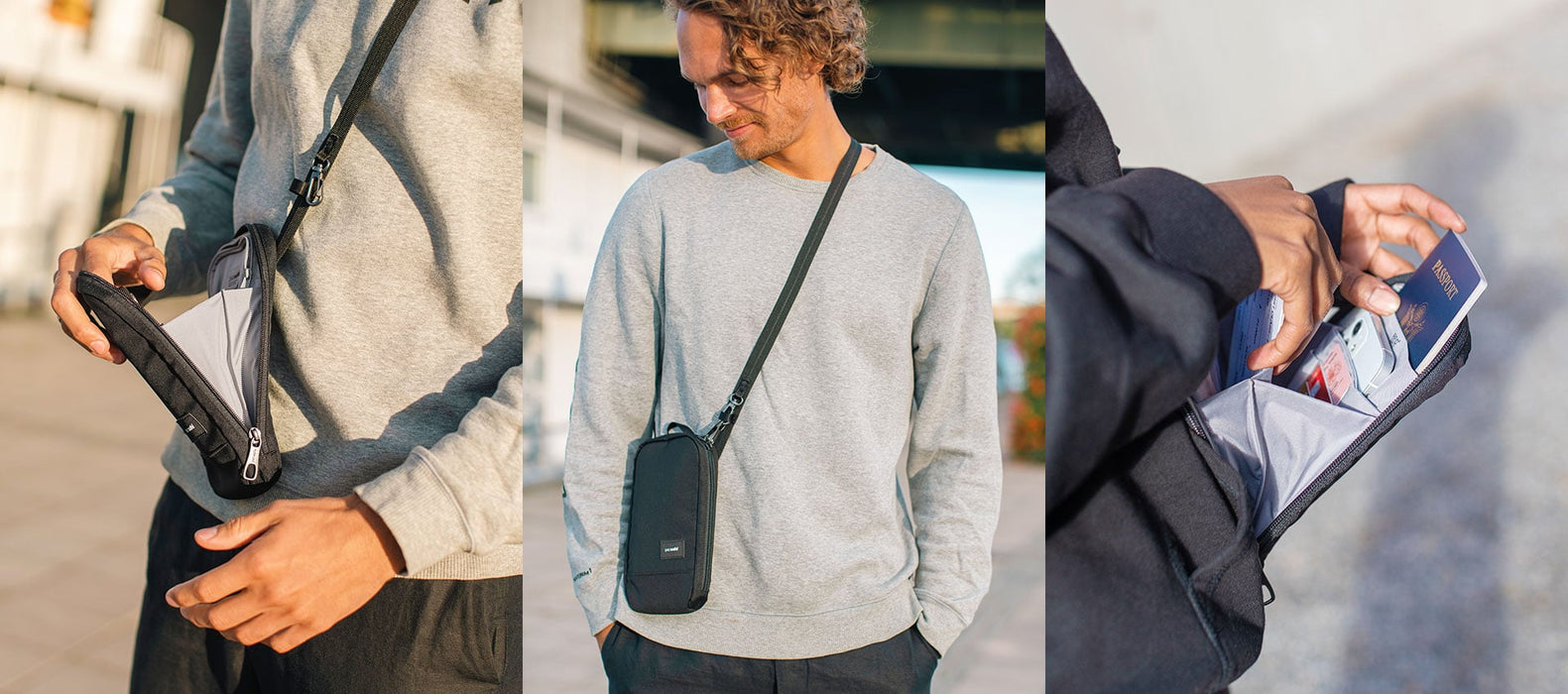 Pacsafe RFIDsafe Tech Lifestyle Crossbody & Totes