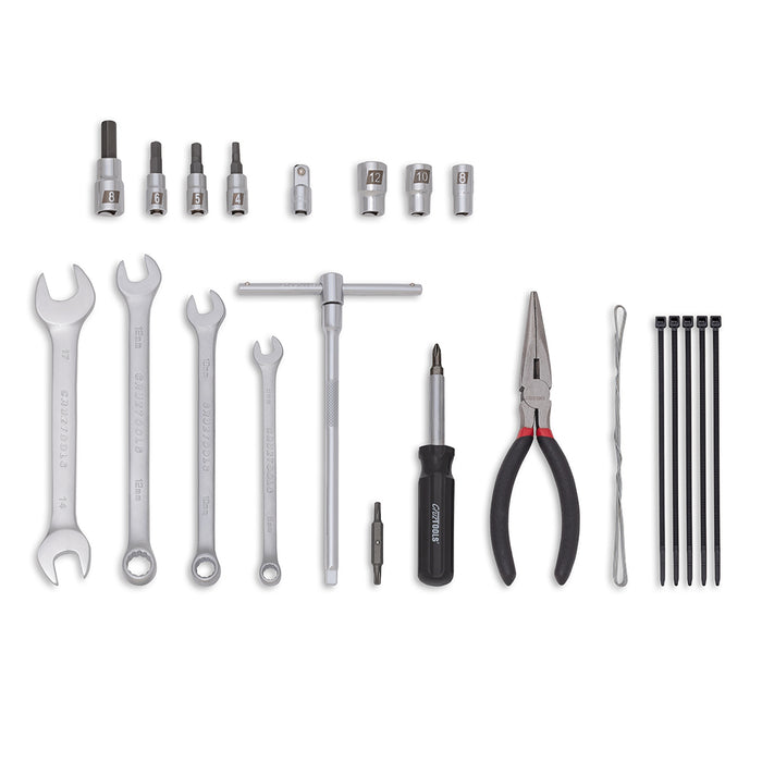 CRUZ TOOLS Switchback Compact Dirt Bike Kit Hon Kaw Yam Suz Motorcycle Tools