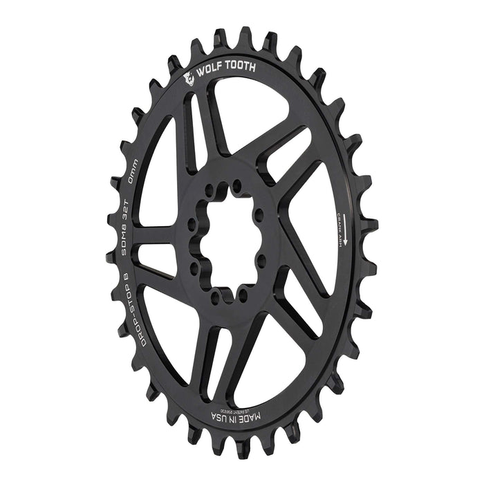Wolf Tooth Direct Mount Bicycle Chainrings for SRAM 8-Bolt Mountain Cranks