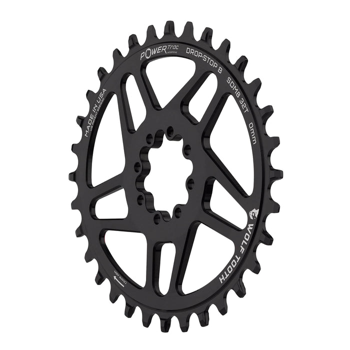 Wolf Tooth Oval Direct Mount Bicycle Chainrings for SRAM 8-Bolt Mountain Cranks