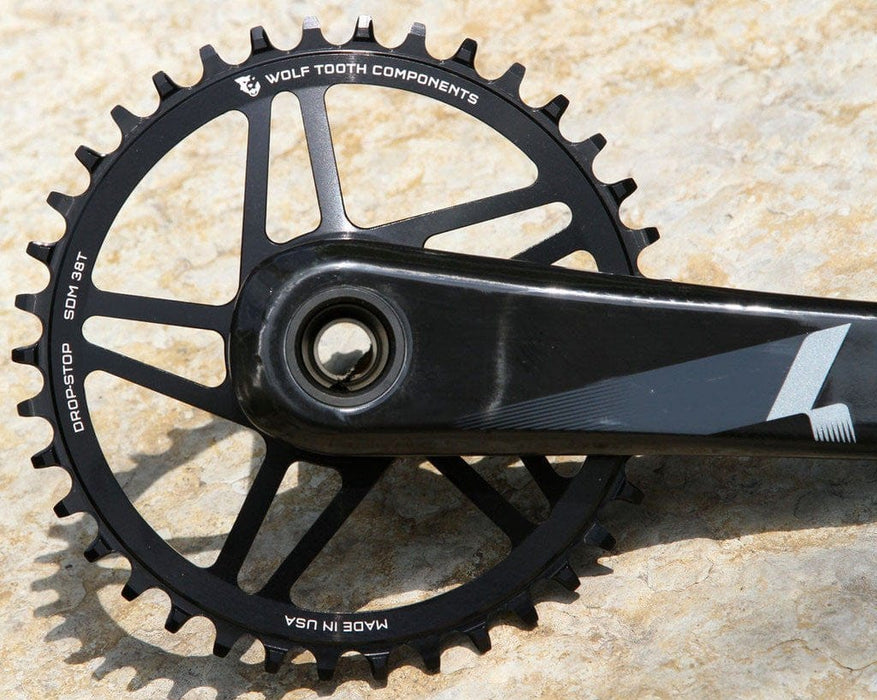 Wolf Tooth Direct Mount Bicycle Chainrings for SRAM 3-Bolt Gravel/Road Cranks
