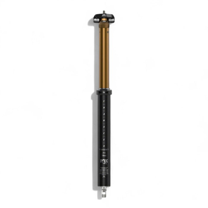 FOX Factory Transfer Factory Dropper Seatpost - 34.9 mm 180 mm Internal Routing Kashima Coat Bicycle Dropper Post