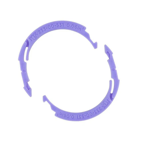 FOX Volume Spacers - Nude 5 T/TR 2022 XV Chamber Bicycle Cassette Spacers