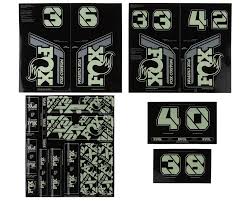 FOX Fork and Shock Decal Kit Bicycle Stickers