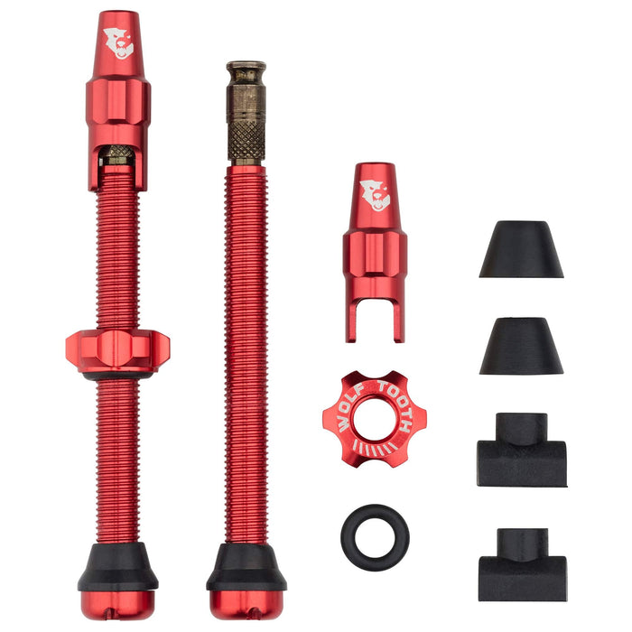 Wolf Tooth Tubeless Valve Stem Kit for Clik Bicycle Tire Valves