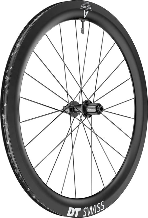 DT Swiss ARC 1400 DiCut 55 Rear Wheel - 700 12 x 142mm Center-Lock HG11 Road/XDR Ratchet EXP 36 Black