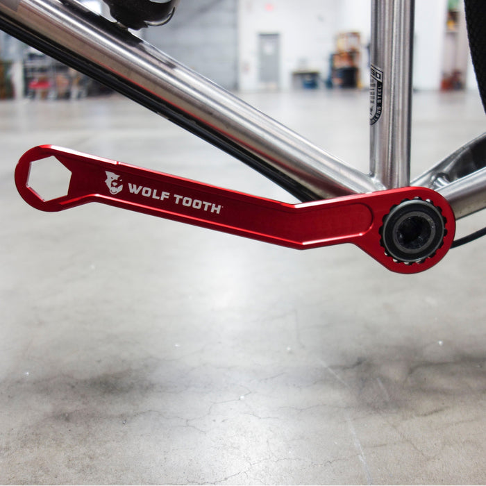 Wolf Tooth Pack Wrench - Ultralight 1 Inch Hex and Bicycle Bottom Bracket Tools Wrench