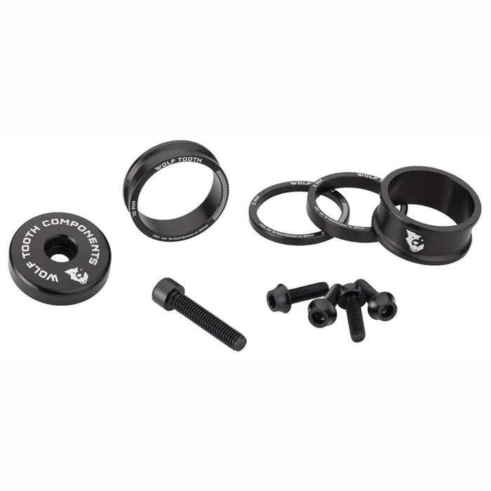 Wolf Tooth Anodized Color Kit Bicycle Headset Spacers