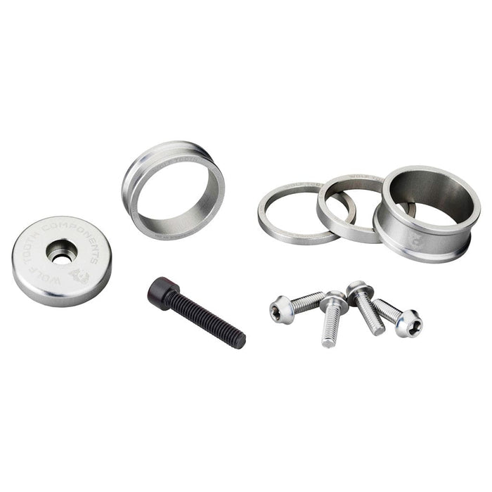 Wolf Tooth Anodized Color Kit Bicycle Headset Spacers