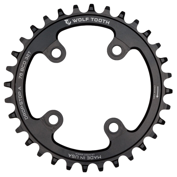 Wolf Tooth 76 BCD Bicycle Chainrings for SRAM XX1 and Specialized Stout