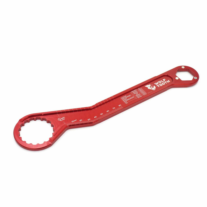 Wolf Tooth Pack Wrench - Ultralight 1 Inch Hex and Bicycle Bottom Bracket Tools Wrench
