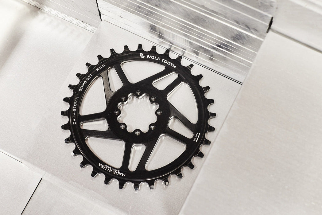 Wolf Tooth Direct Mount Bicycle Chainrings for SRAM 8-Bolt Mountain Cranks