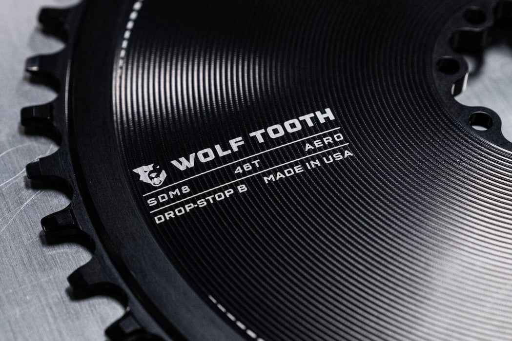 Wolf Tooth Direct Mount Chainrings for SRAM 8-Bolt Gravel / Road Cranks