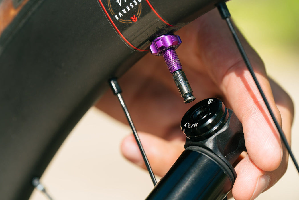 Wolf Tooth Tubeless Valve Stem Kit for Clik Bicycle Tire Valves