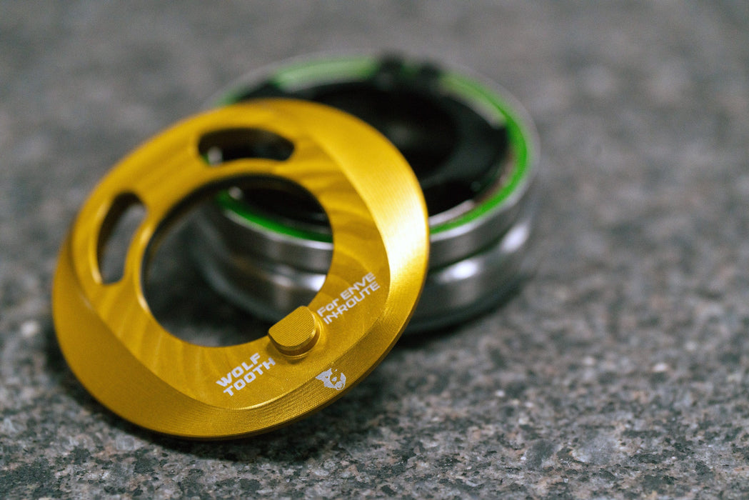 Wolf Tooth Premium IS52 Internal Aero Bicycle Headsets for ENVE IN-Route System