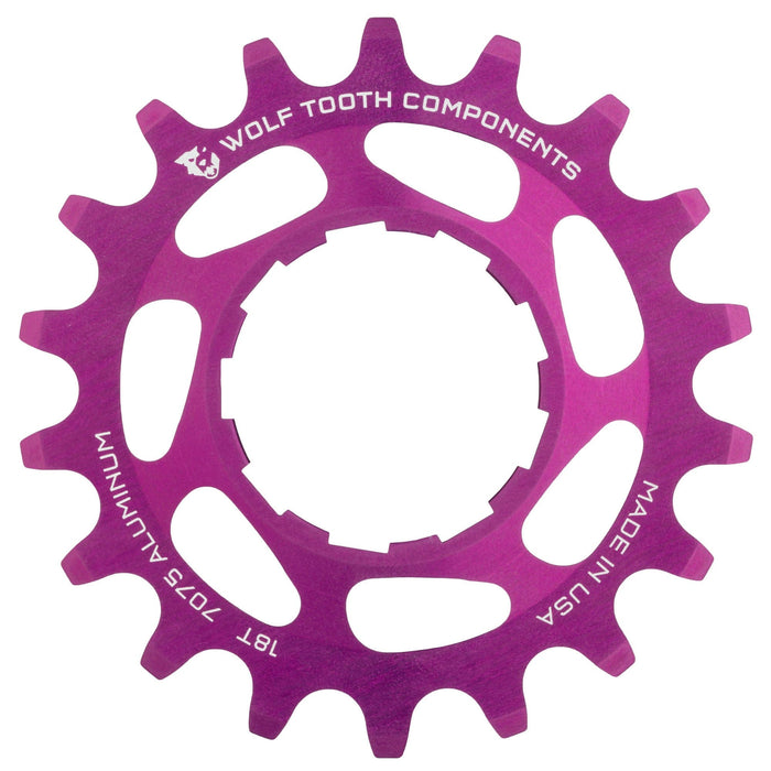 Wolf Tooth Aluminum Single Speed Cog Bicycle Chainrings