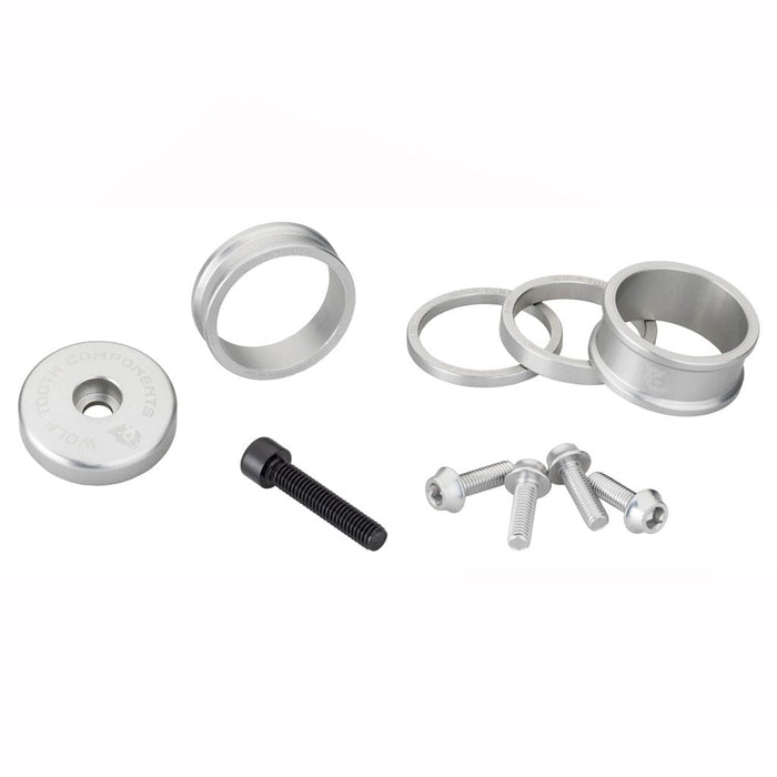 Wolf Tooth Anodized Color Kit Bicycle Headset Spacers