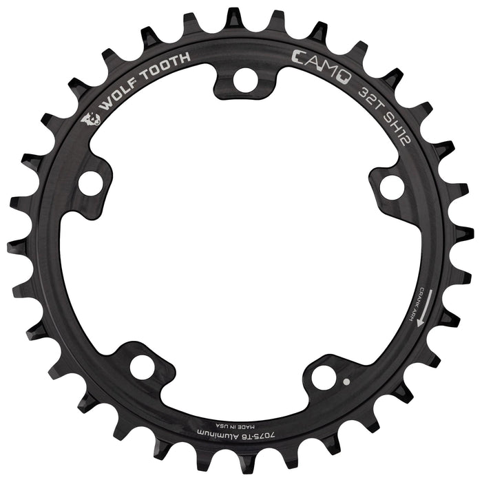 Wolf Tooth CAMO Aluminum Round Bicycle Chainrings