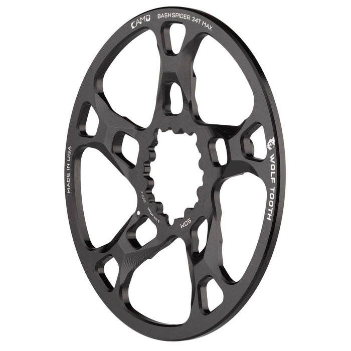 Wolf Tooth CAMO BashSpider for SRAM 3-Bolt Cranks Bicycle Chainrings