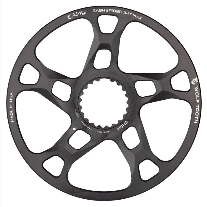 Wolf Tooth CAMO BashSpider for Shimano Bicycle Chainrings