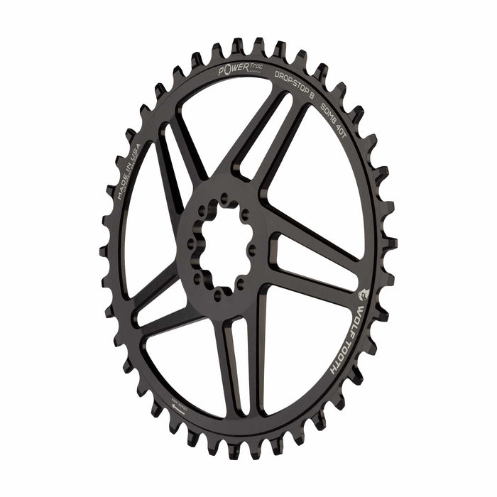 Wolf Tooth Oval Direct Mount Bicycle Chainrings for SRAM 8-Bolt Gravel / Road Cranks