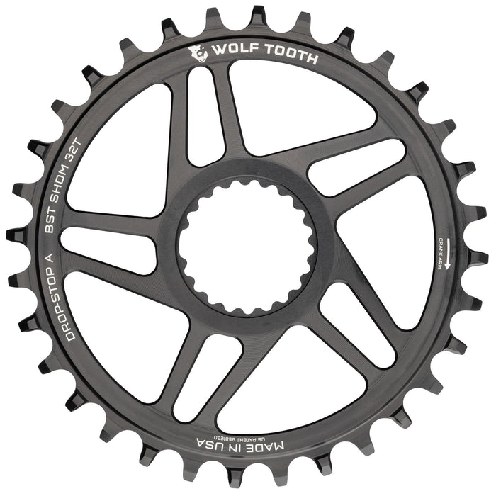Wolf Tooth Direct Mount Bicycle Chainrings for Shimano Cranks