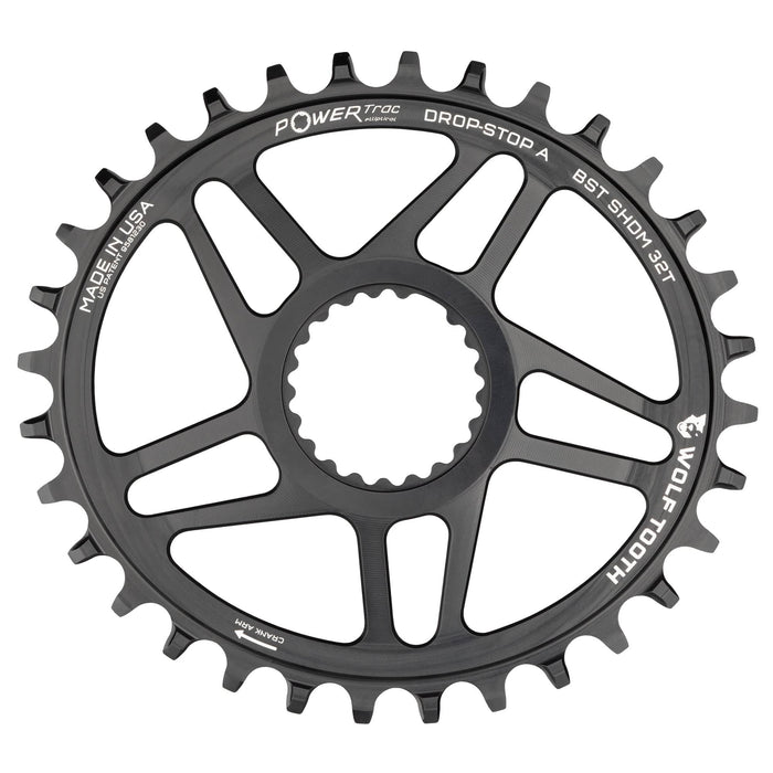 Wolf Tooth Oval Direct Mount Bicycle Chainrings for Shimano Cranks