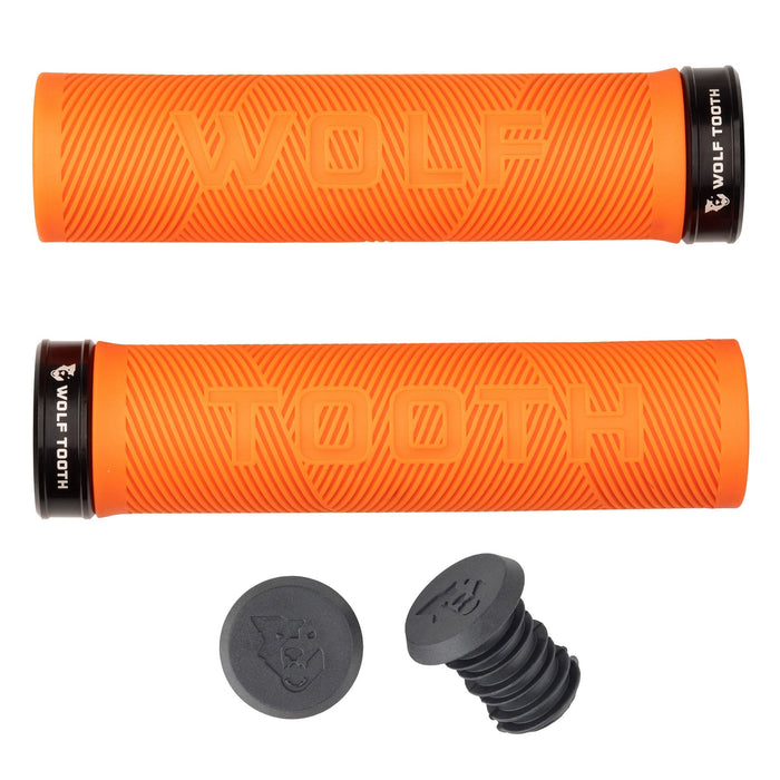 Wolf Tooth Echo Lock-On Bicycle Grips Colors
