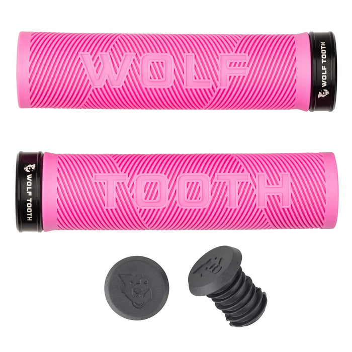 Wolf Tooth Echo Lock-On Bicycle Grips Colors
