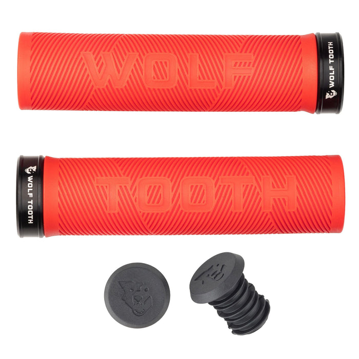 Wolf Tooth Echo Lock-On Bicycle Grips Colors