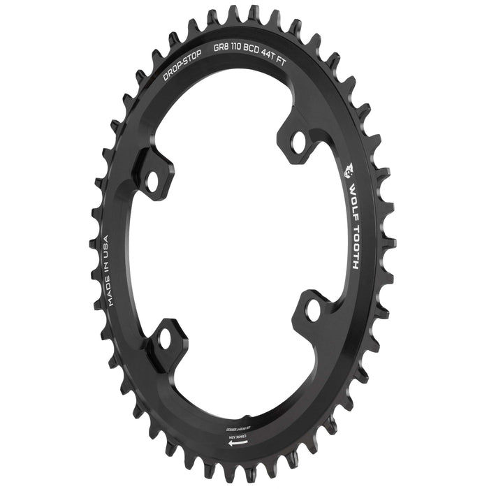 Wolf Tooth 110 BCD Asymmetric 4-Bolt Chainrings for Shimano GRX Cranks