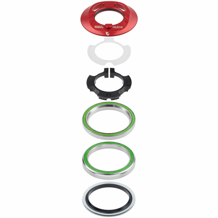 Wolf Tooth Premium IS52 Internal Aero Bicycle Headsets for ENVE IN-Route System