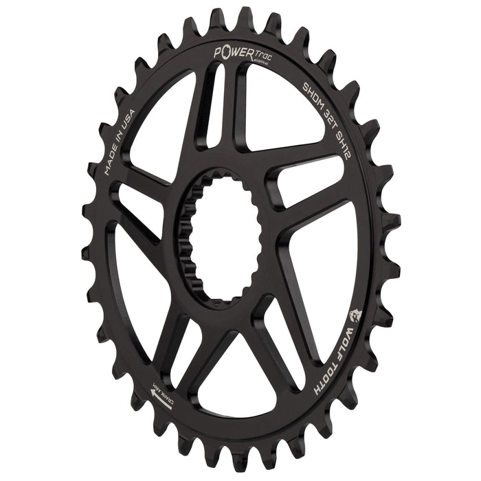 Wolf Tooth Oval Direct Mount Bicycle Chainrings for Shimano Cranks
