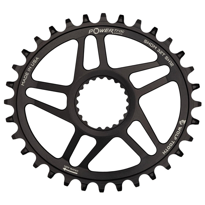 Wolf Tooth Oval Direct Mount Bicycle Chainrings for Shimano Cranks