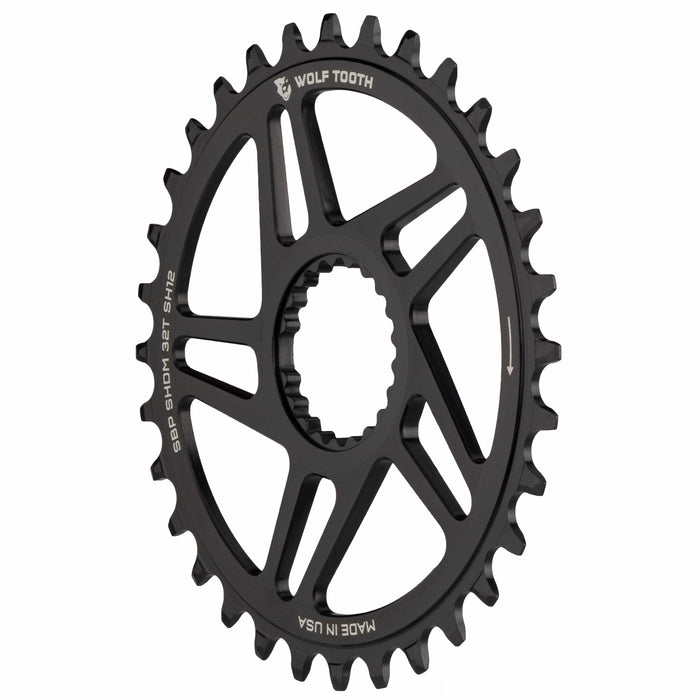 Wolf Tooth Direct Mount Bicycle Chainrings for Shimano Cranks